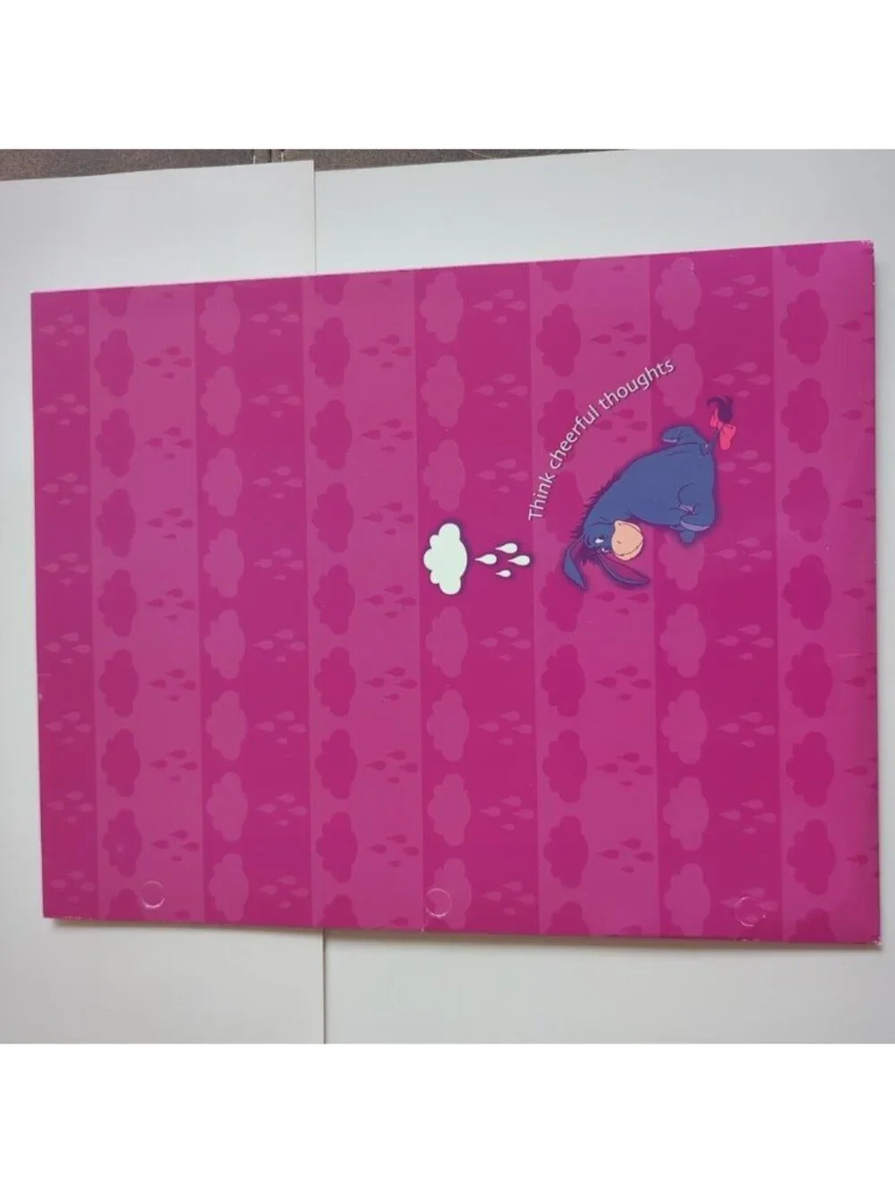 Vtg Lot Of 9 Disney's Winnie the Pooh Mixed Brand Folders for 3 Ring Binders